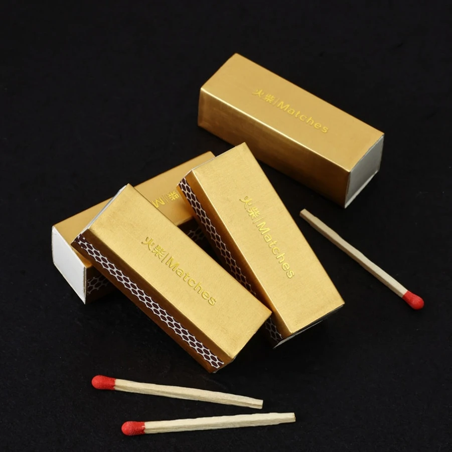 28 Boxes Matches for Scented Candles Wedding Gift Matchsticks Cigarette Smoking Tools Birthday Candle Box Matches