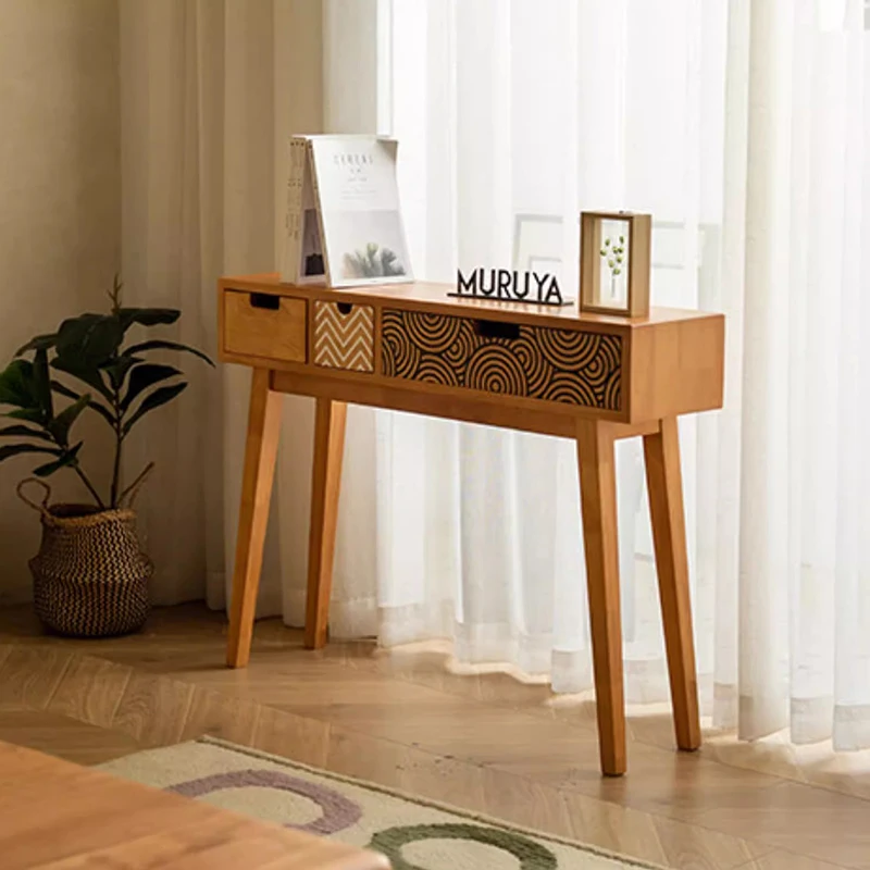 طاولة وحدة التحكم الفاخرة للتخزين، تصميم ممتاز، مدخلات تخزين الطاولة، أثاث غرفة المعيشة Muebles Recibidores De Entrada