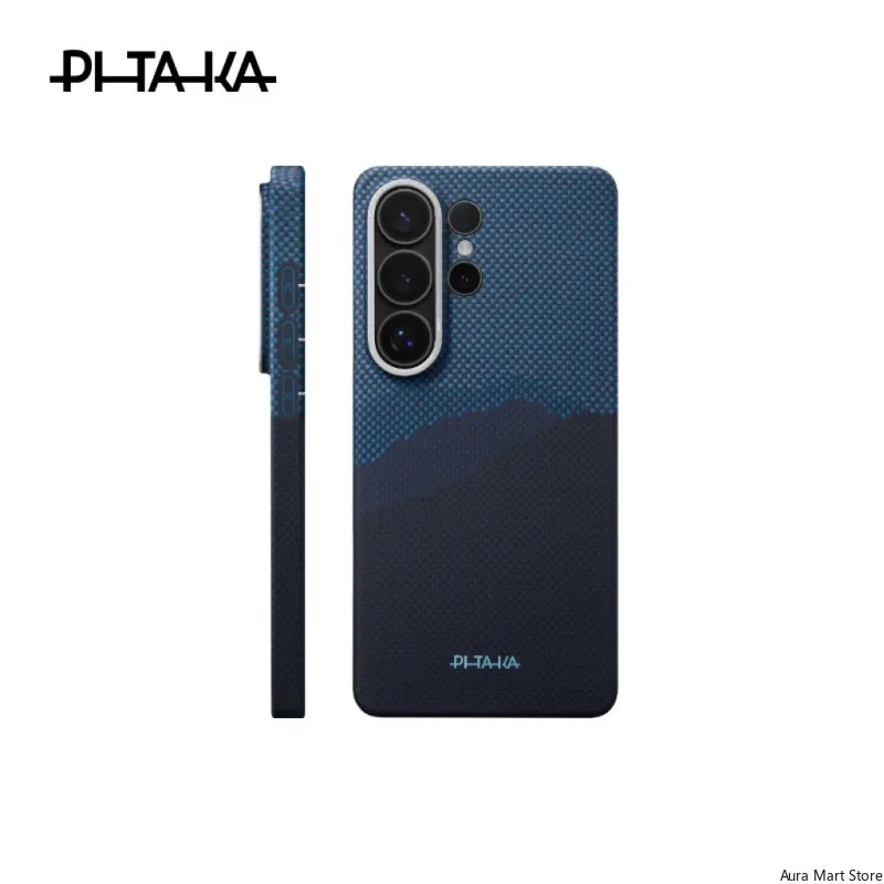 [Genuine Original] PITAKA Carbon Fibre Kevlar Case For Samsung S26 Ultra Wireless Charging Back Cover Phone Case
