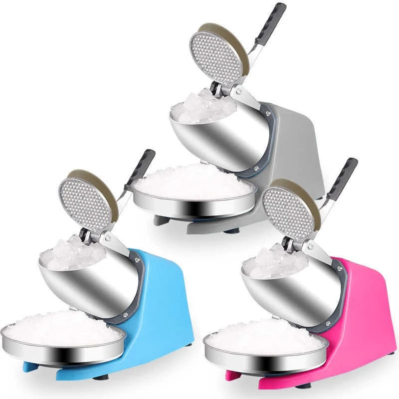 

Ice crusher commercial household small electric stall milk tea shop smoothie machine snowflake shaving machine