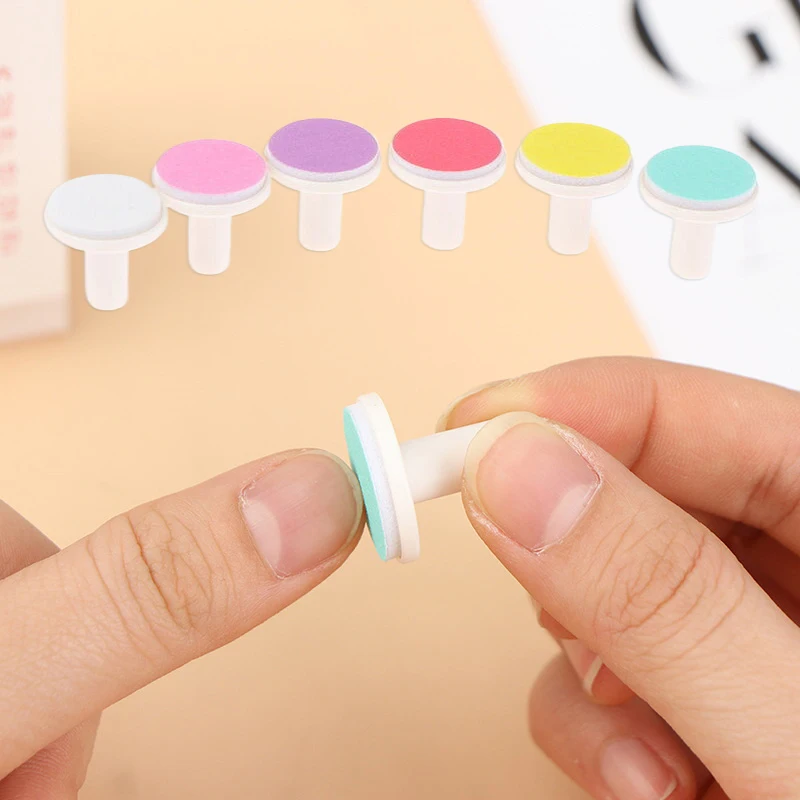 New-10Pcs Baby Nail File Pads Electric Nail Trimmer Replacement Pads Baby Nail Grinding Heads For Kid Newborn Infant Toddler view 4