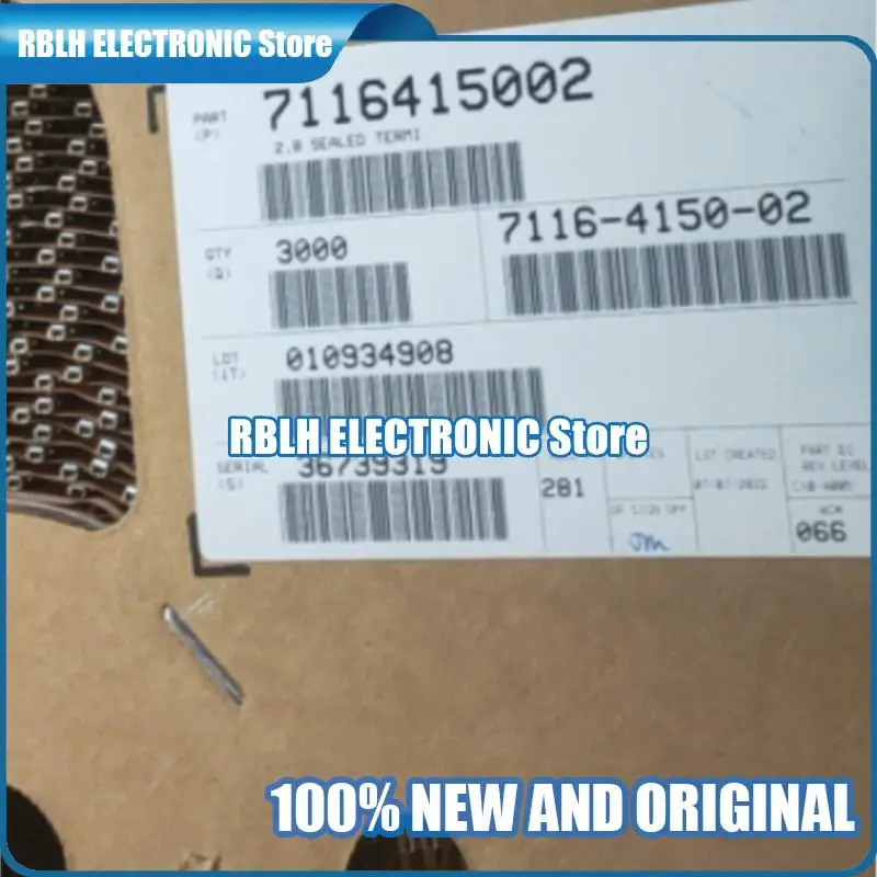 

50 шт./лот, новый и оригинальный разъем 7116-4150-02.