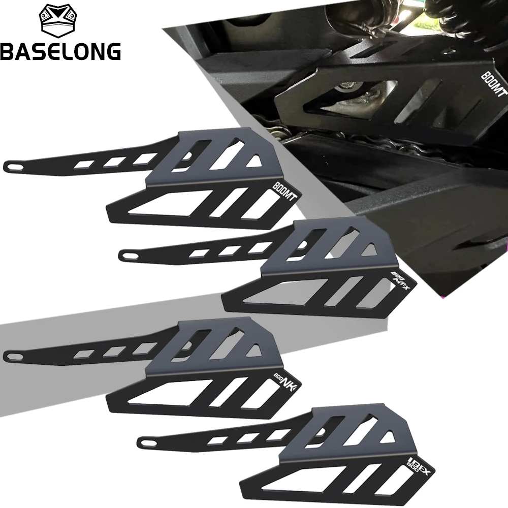 

800MT 800NK 800MTX Chain Belt Guard Cover For CFMOTO MT800 800 MT 800 NK 800 2021-2026 2025 2024 Motorcycle Protective Frame