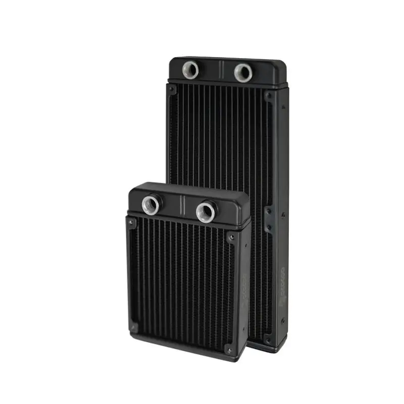 

Syscooling AS120-T 120mm radiator 22mm thickness aluminum radiator G1/4 thread for water cooling system RoHs standard
