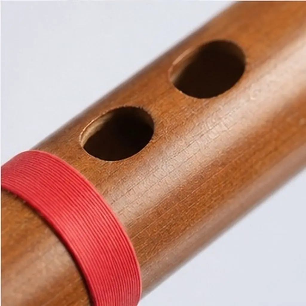 1Pcs Student Wooden Flute Portable Chinese Flute Beginner E Key Lightweight Accurate Tone Professional Entry-Level Instrument
