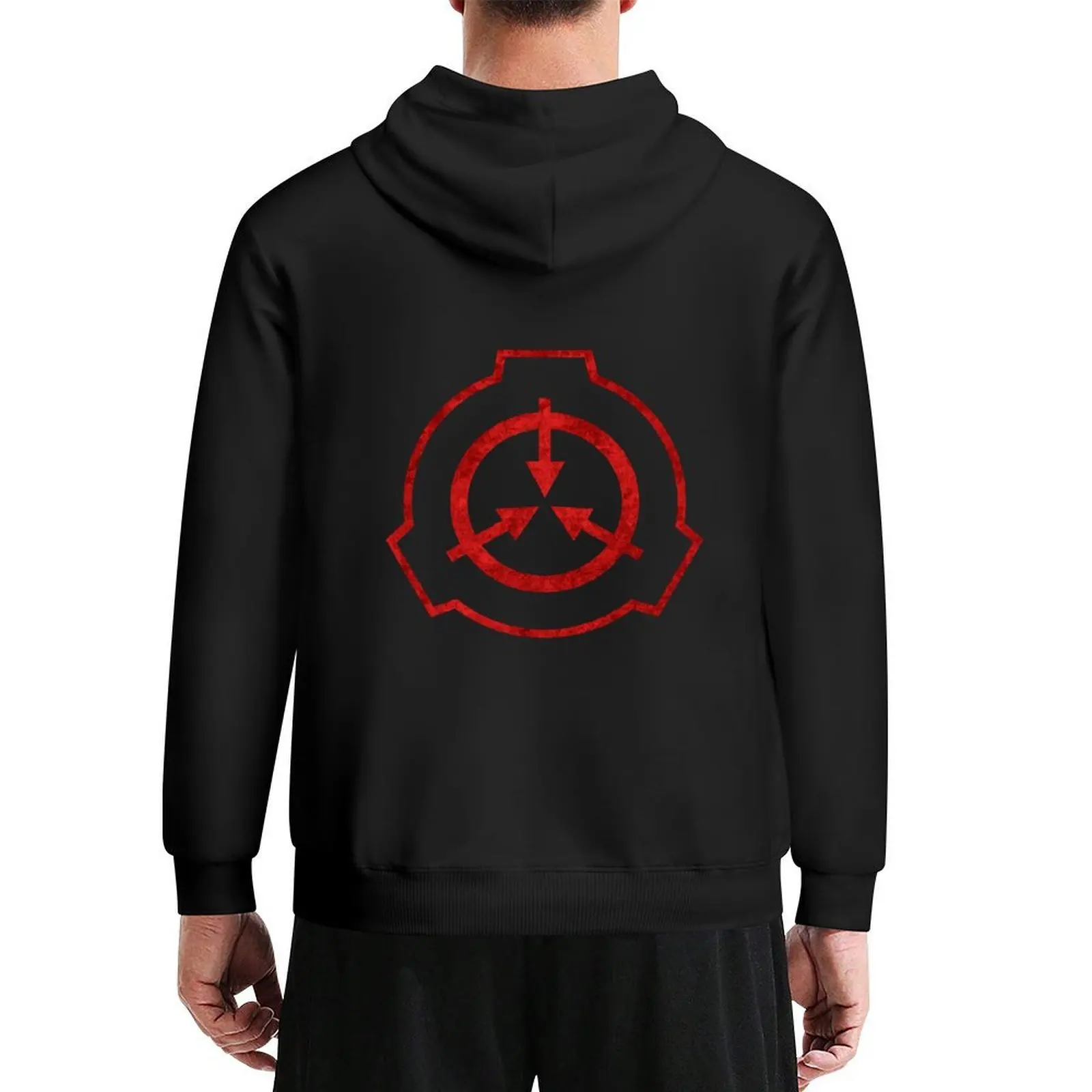 

SCP foundation symbol red Hoodie men's autumn clothes aesthetic clothing hooded shirt winter clothes new in hoodies and blouses