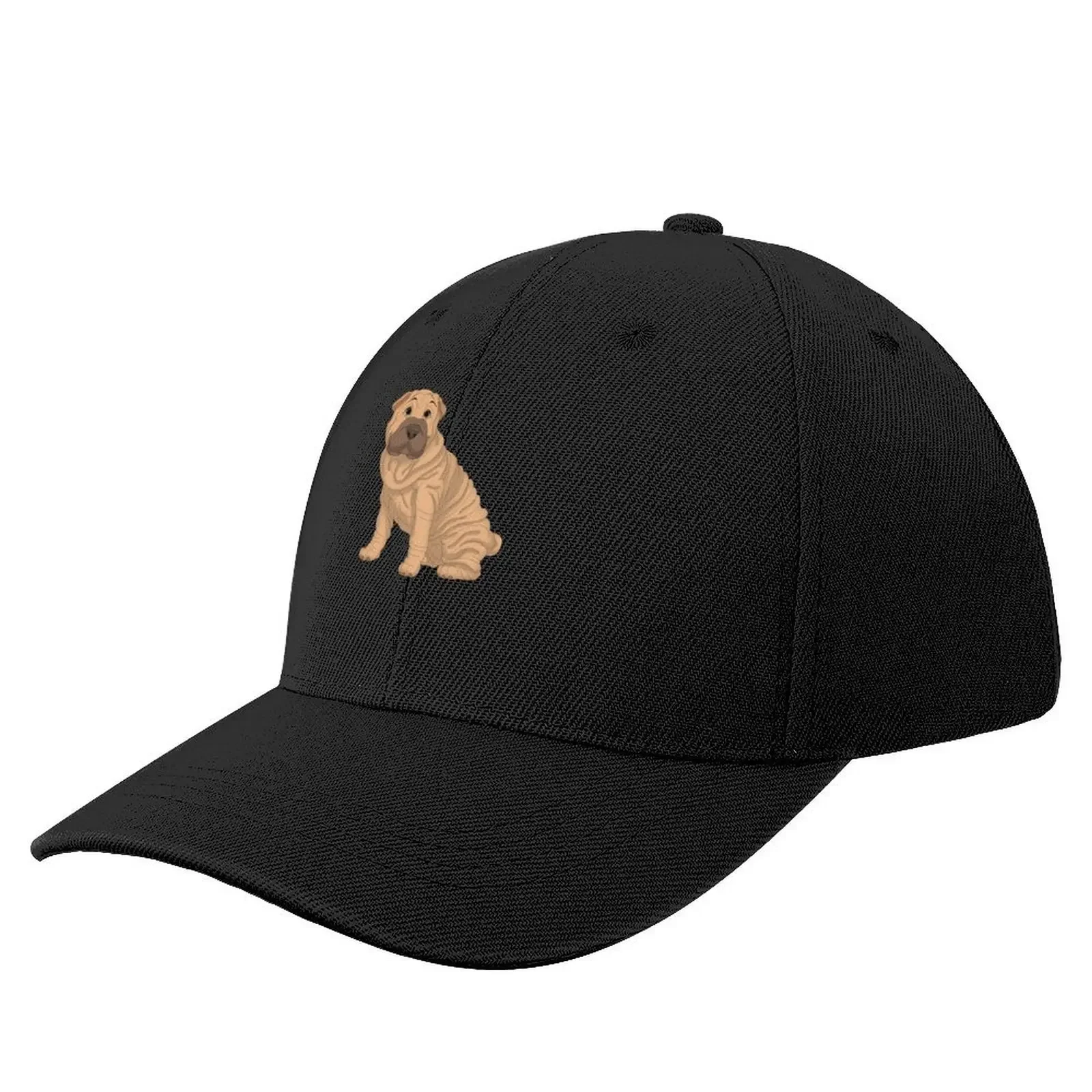 Fawn Shar-Pei Dog Baseball Cap Beach Bag Designer Hat Men Luxury Brand Women's