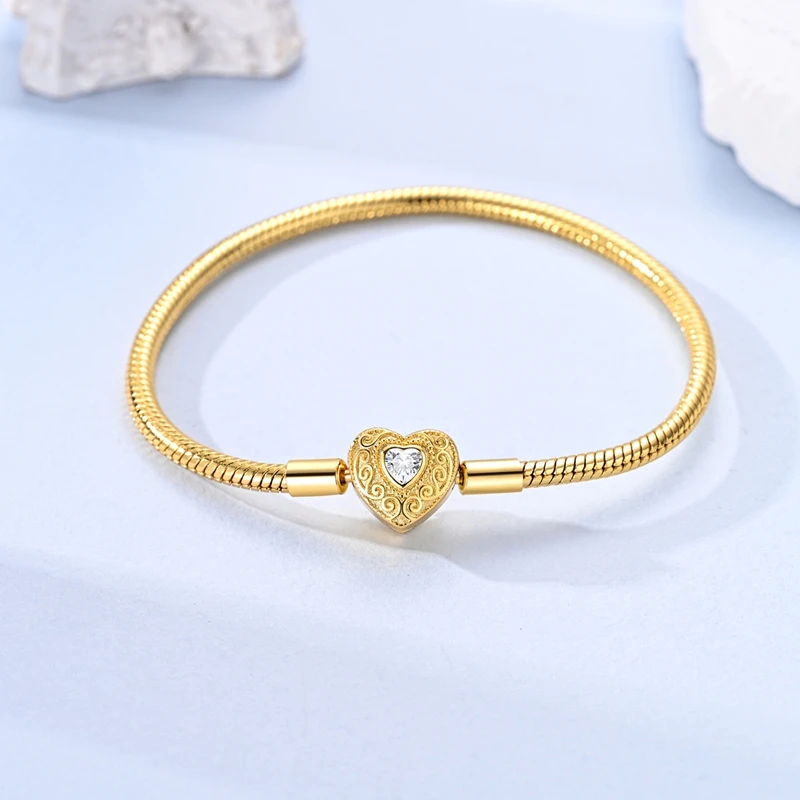 pulseira-de-corrente-cobra-em-prata-925-com-fecho-de-coracao-dourado-e-zirconia-para-mulheres-ideal-para-berloques-diy-contas-e-pingentes-–-joia-fina-Otima-opcao-para-presente