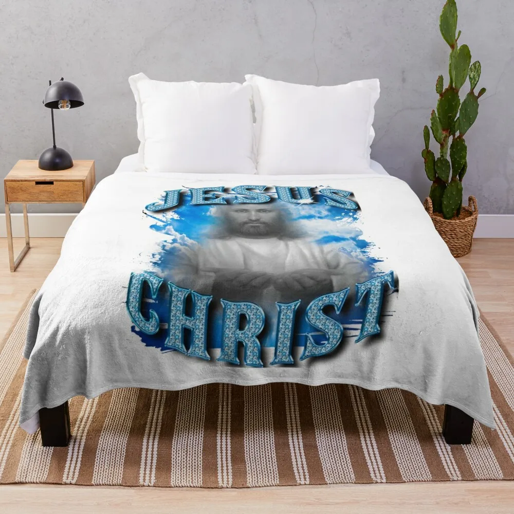 

Jesus Christ Throw Blanket Extra Large Throw Plush wednesday Loose Blankets