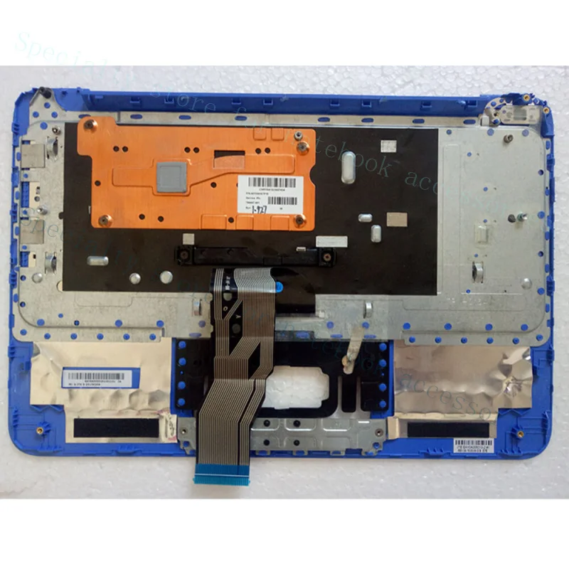 A+ FOR HP Stream 11 Notebook US Keyboard with C Case 792906-001 TPN-Q154 Blue