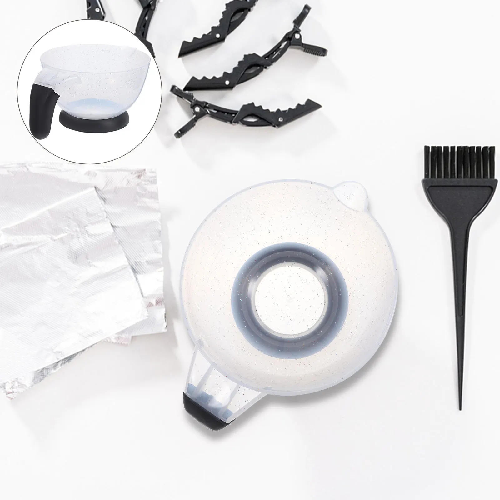 2個入りヘアカラーボウル、耐摩耗性ミキシングボウル、ヘアサロン用カラー混合・染色用ティントボウル、ティントボウルセット