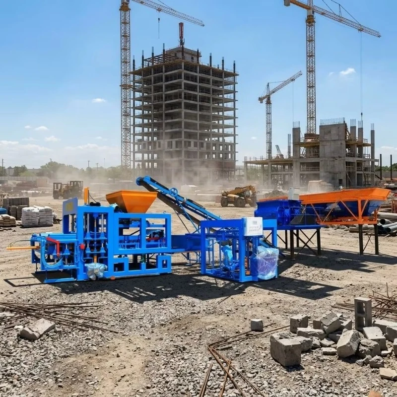 Automatic Concrete Block Making Machine Cement Brick Making Machine