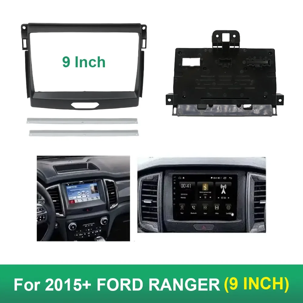 

Для 2015+ FORD RANGER (9 ДЮЙМОВ) Автомобильный радиоприемник Android MP5 GPS-плеер Панель Рамка 2 Din Головное устройство Стереоприборная панель Крышка Накладка