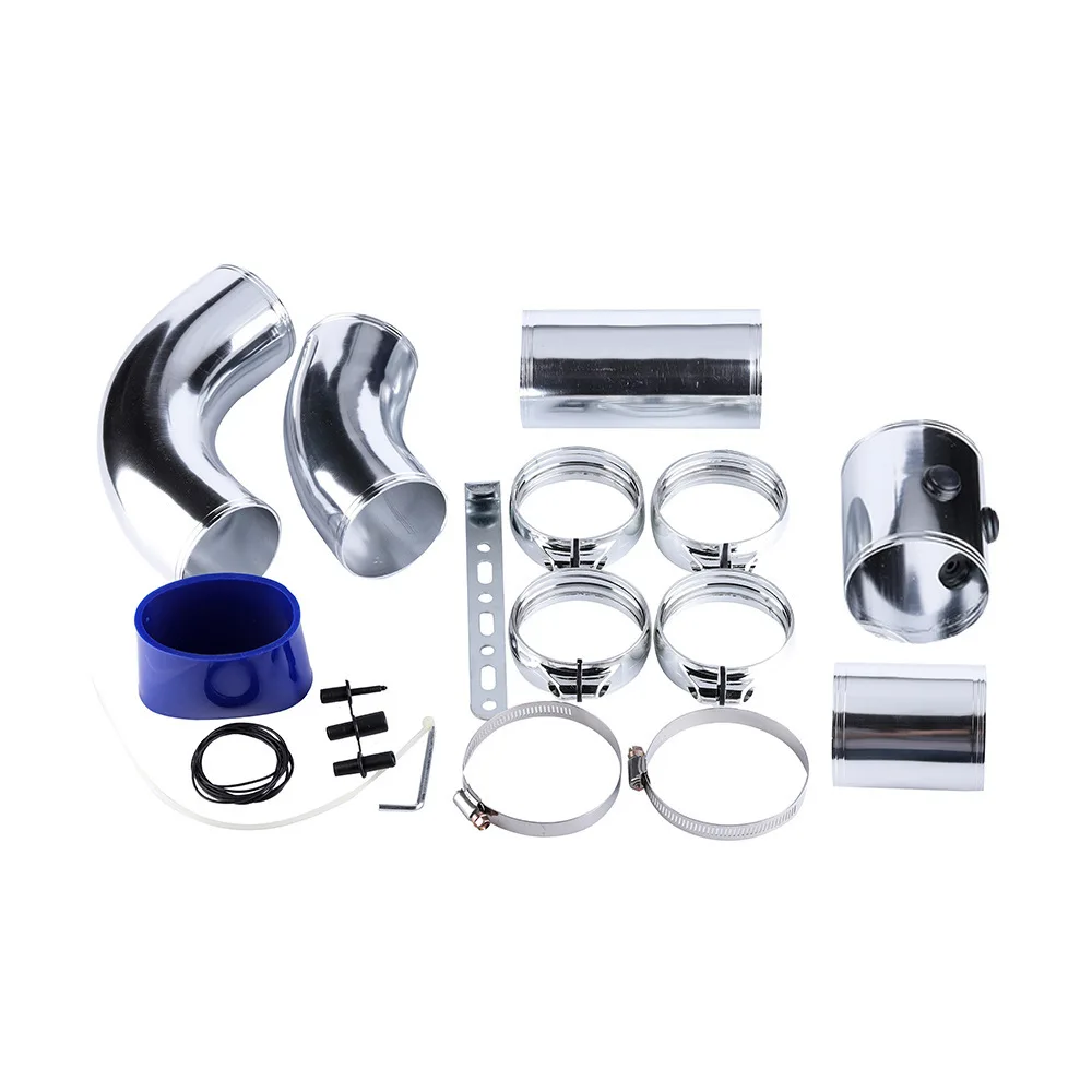 Aluminum alloy intake pipe set Multifunctional aluminum pipe Automobile air intake set Universal five-stage type