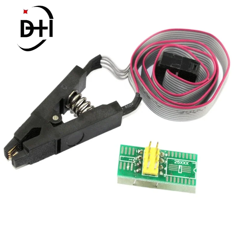 CH341A XTW100 24 25 Series EEPROM Flash BIOS CH341 USB Programmer Module + SOIC8 SOP8 Test Clip For EEPROM 93CXX / 25CXX / 24CXX