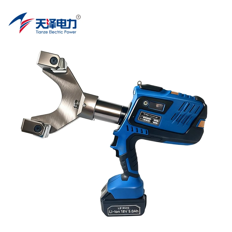 BHBP-0818 Tianze Electric Power Portable 90-Degree Hydraulic Steel Pipe Bender Battery Electric ISO9001 CE Certified