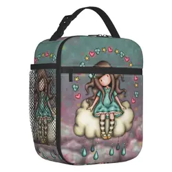 Gorjuss-Lunch Bags Isolados para Mulher, Refrigerador Portátil, Caixa Bento Térmica, Trabalho, Escola, Viagem