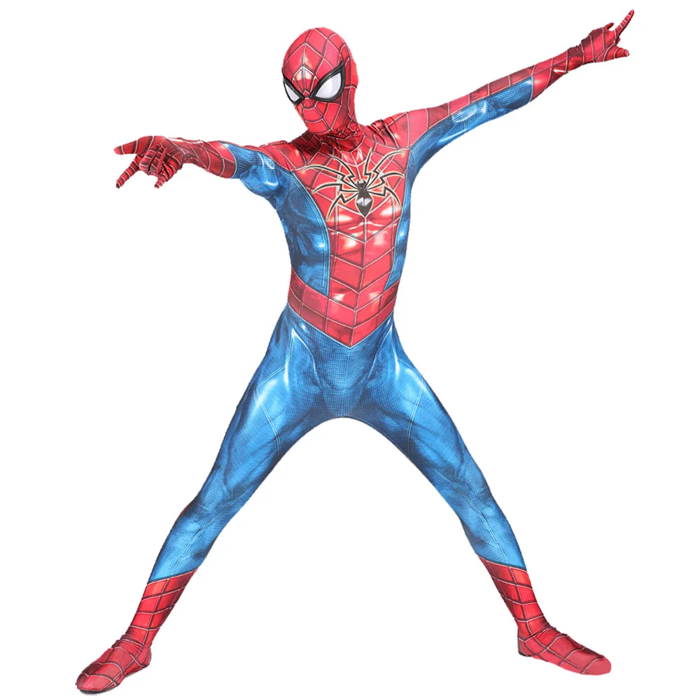 Komiksy PS4 wszystkie obce Spiderman przebranie na karnawał Halloween 3D Spandex superbohater Zentai garnitury Disfraces dla dorosłych dzieci