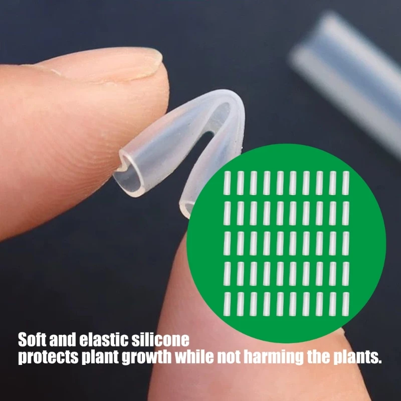 50Pcs Grafting Protecting Sleeves Fruit Tree Grafting Tool For Gardening Prevent Moisture Buildup And Diseases high quality