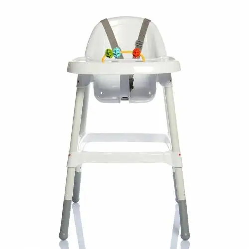 Baby Plus Oyuncaklı Footed Baby High Chair 3 Kollu Seat Belt. Slippery Surfaces Anti Slip System