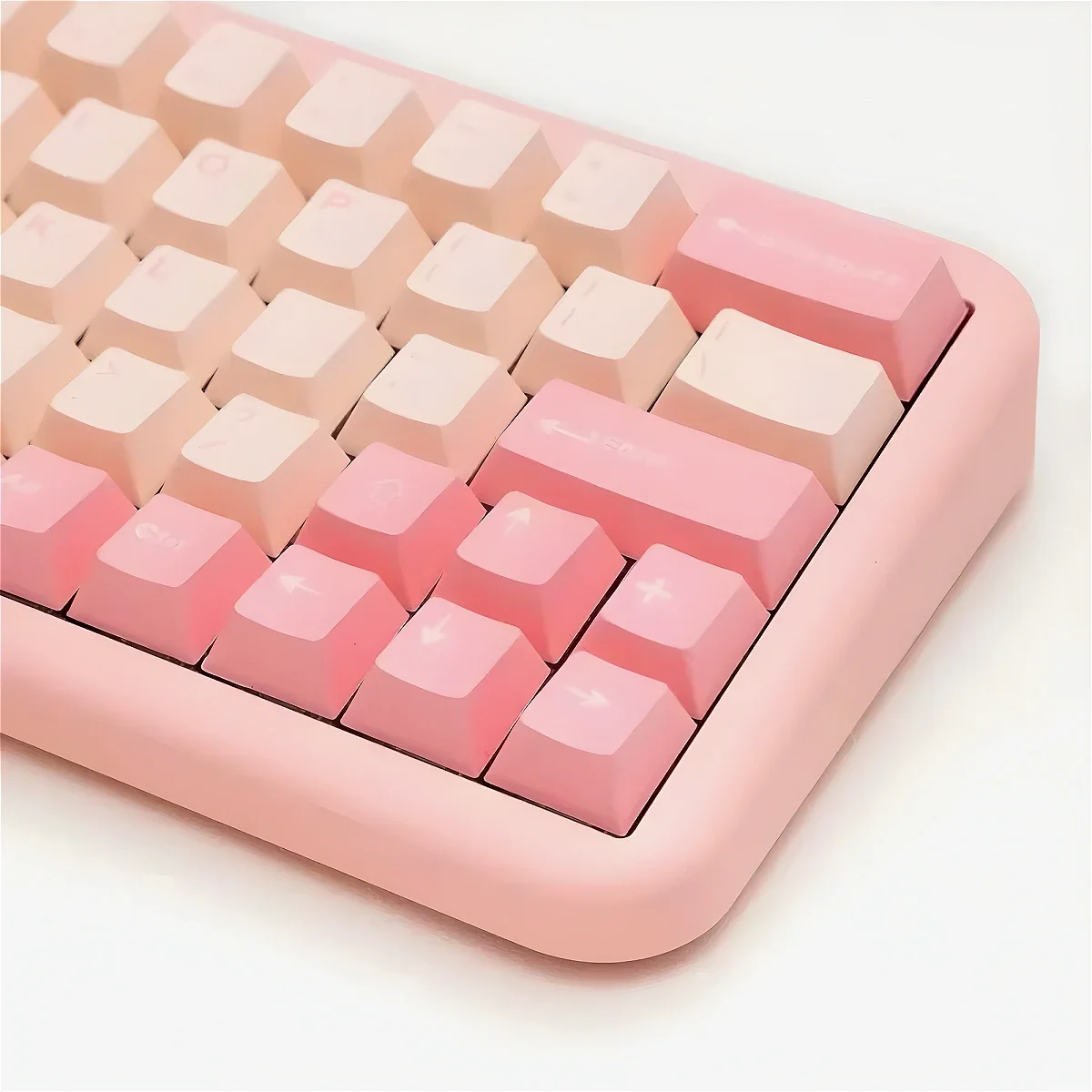 Pink keycaps  Cherry keycaps MAC Wooting keycaps set for HI75 HI8 S99 F99 104 F87 and other mechanical keyboards