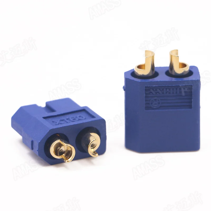 Ames Xt60 Blue 3.5mm Gold-plated Banana Plug T-interface Connector Amass Hot Selling Model Accessory