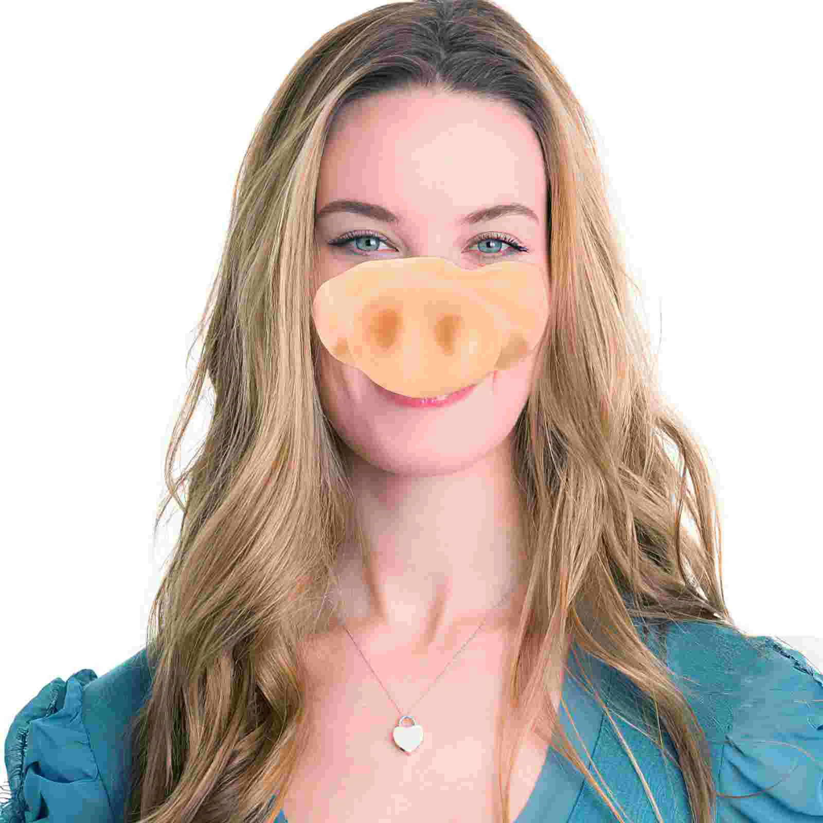 Pig Nose Mask Prop Realistic Clothing Dress up Costume Emulsion Circus Performance