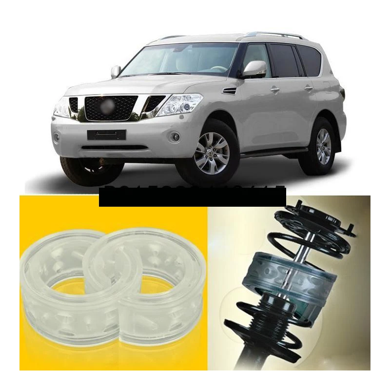 

2pcs Power Front /Rear Shock Suspension Cushion Buffer Spring Bumper For Nissan Patrol