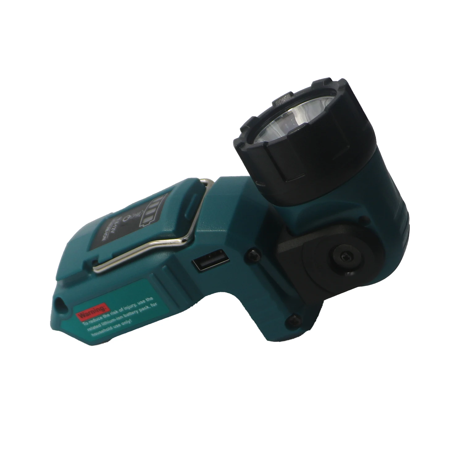 Lampu Kerja Senter Lampu Kerja Tanpa Kabel Lampu Sorot Portabel untuk Makita 10.8V 12V BL1021b Bl1040 Baterai Li-ion DCL510