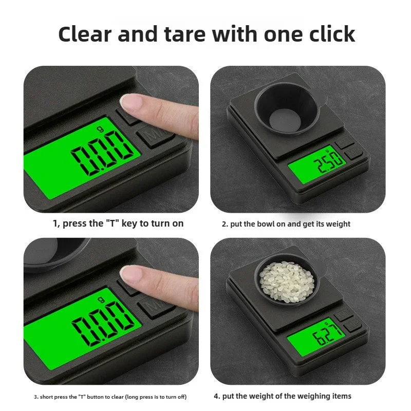 Newest Design Electronics Digital Jewelry Scale 0.01g Accuracy High Quality Digital Pocket Scale Mini Scale Tiny Scales