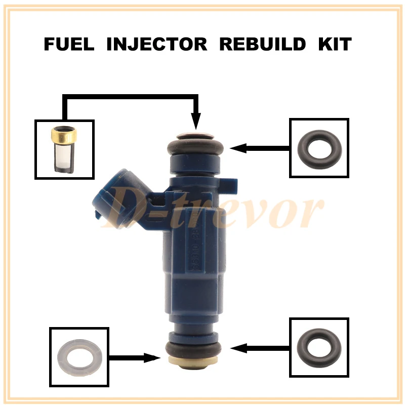 Fuel injector nozzle repair kit for 35310-2B000 For Hyundai i20 i30 & KIA Ceed 1.4L