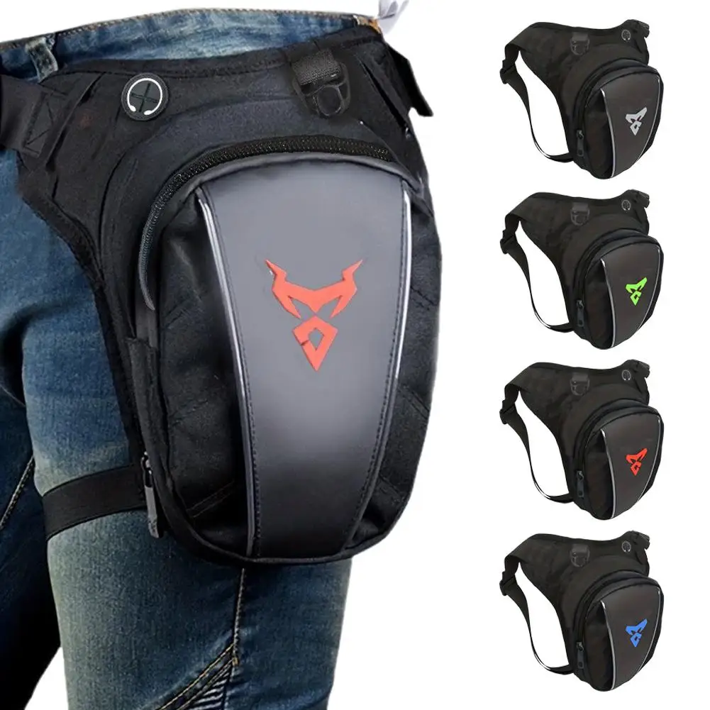 Motorcycle Leg Tank Bag Waterproof Waist Pack Crossbody Rider Biker Drop Thigh Motocross Moto Gear Men Women ﻿