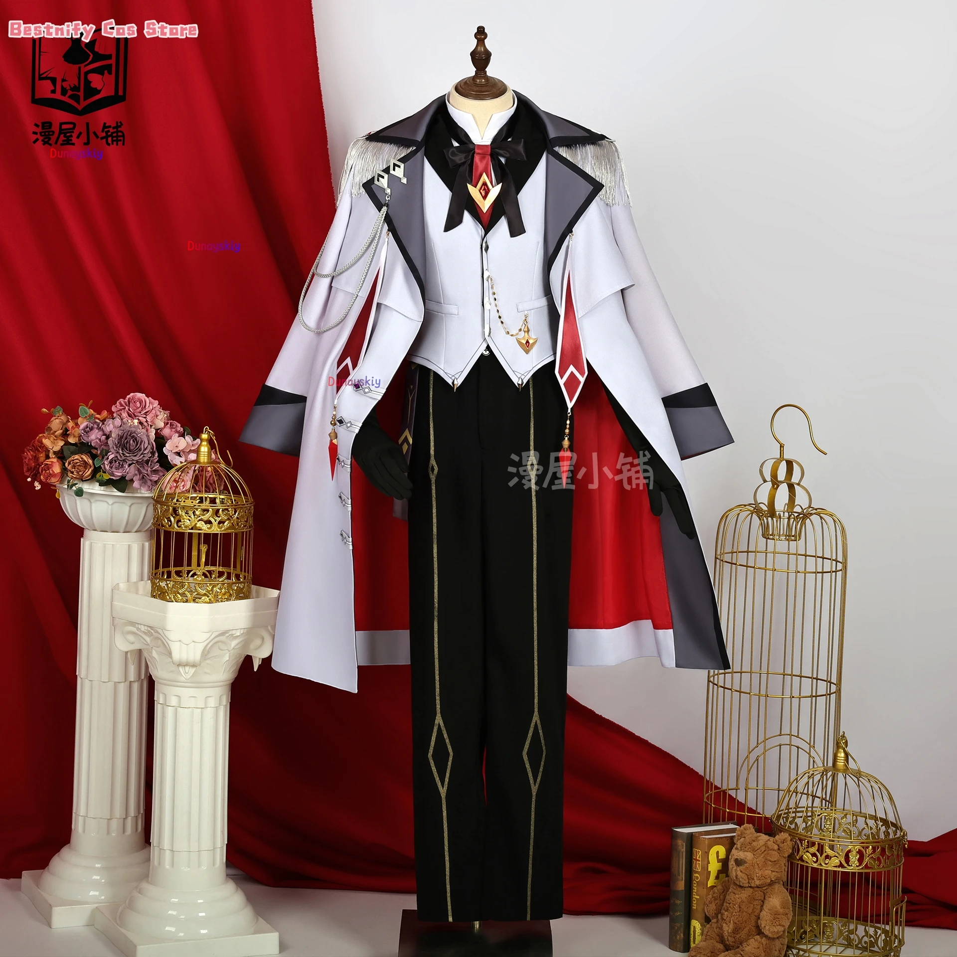 لعبة جينشين إمباكت تارتاليا أزياء تنكرية زي موحد شعر مستعار جديد للبشرة زي حفلة الهالوين ملابس مؤتمرات كوسفخе в상