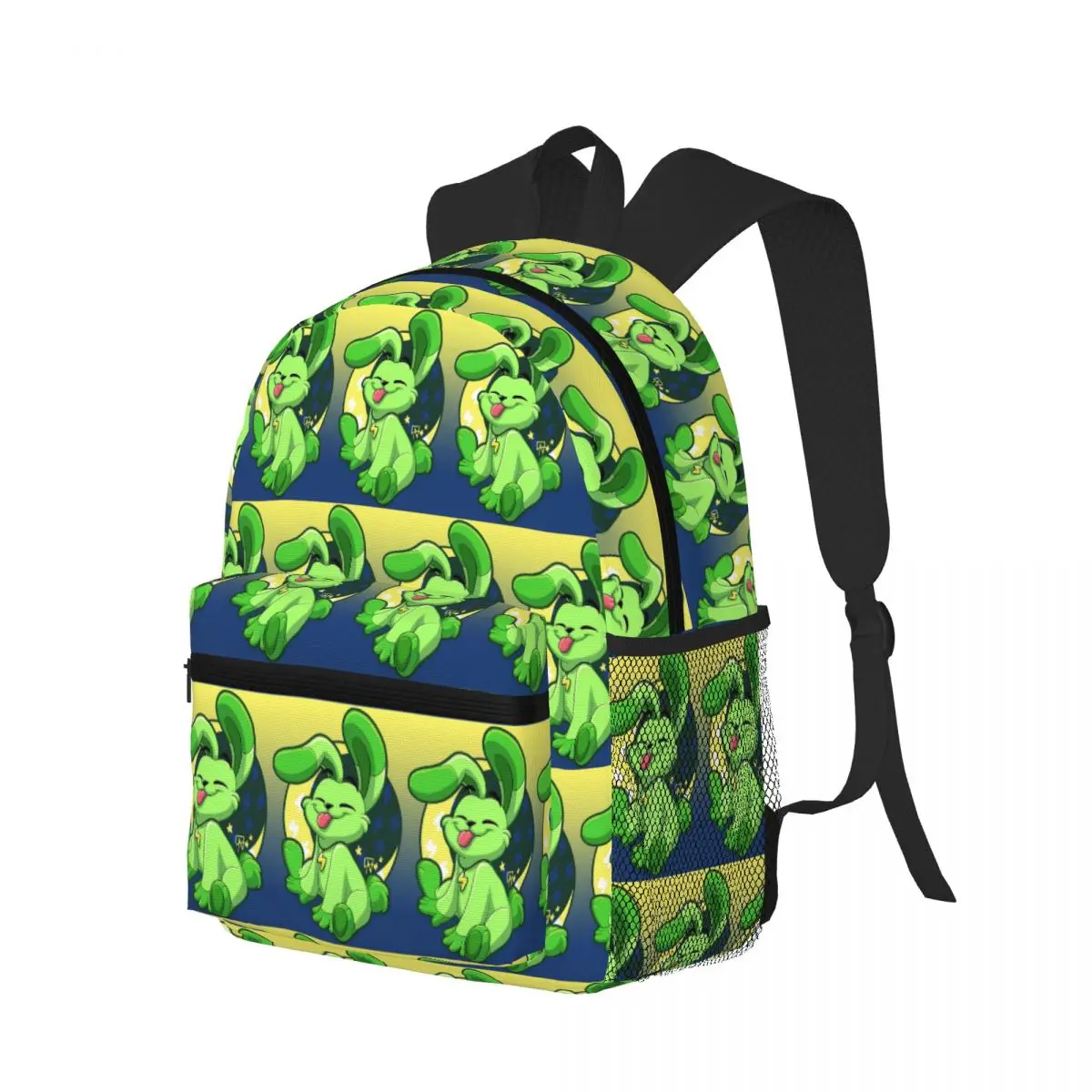 Smiling Critters Hoppy Hopscotch Student Backpack School Bag Hiking Travel Daypack for Men Women Fashion Bookbag Shoulder Bags