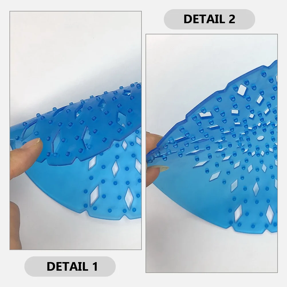 4 Buah Urinal Tablet Beraroma Urinal untuk Pria Layar Pewangi Kue Anti Percikan Layar Plastik Toilet Pria