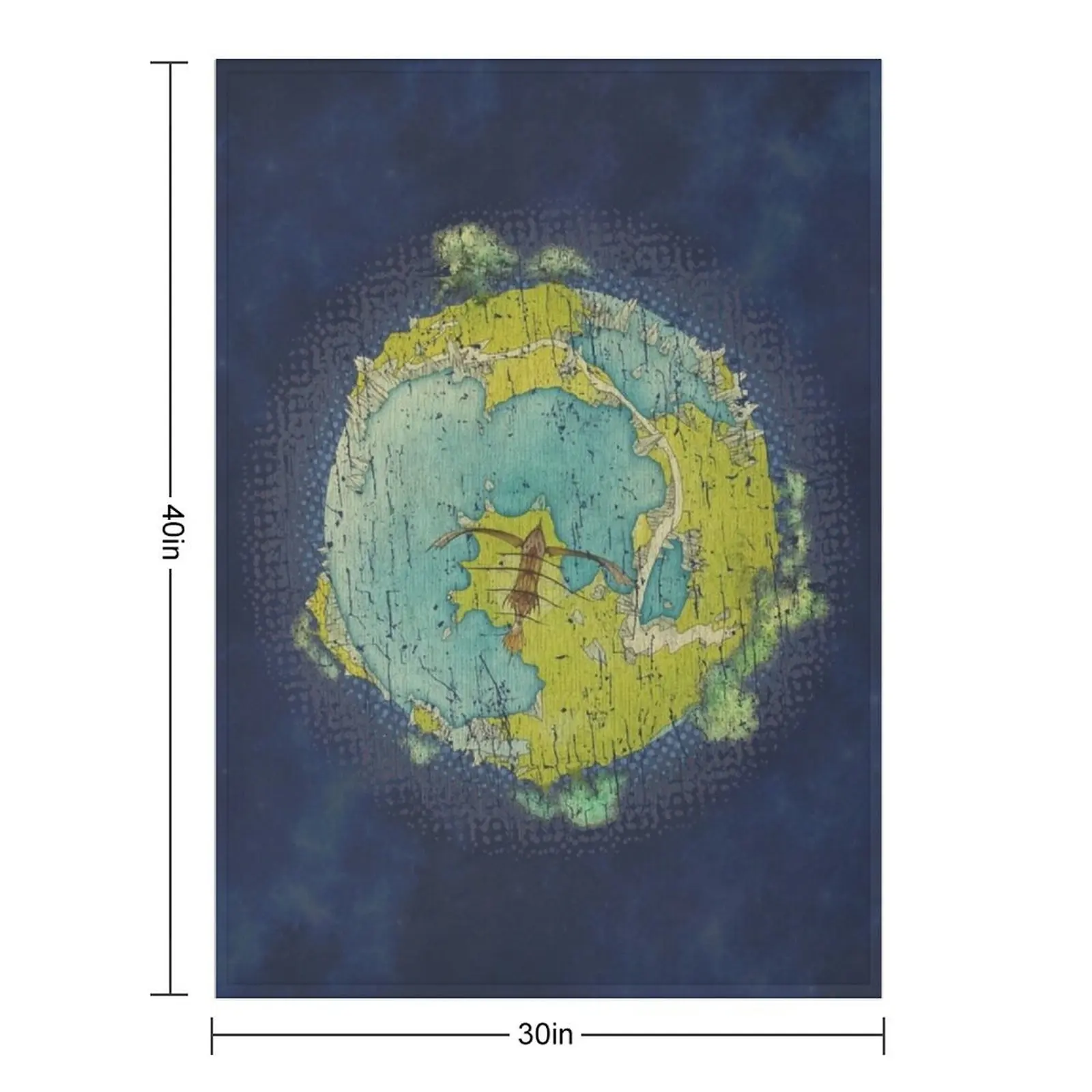 Fragile Earth 1971 Throw Blanket Plush christmas decoration Nap Plaid Bed Fashionable Luxury Designer Blankets