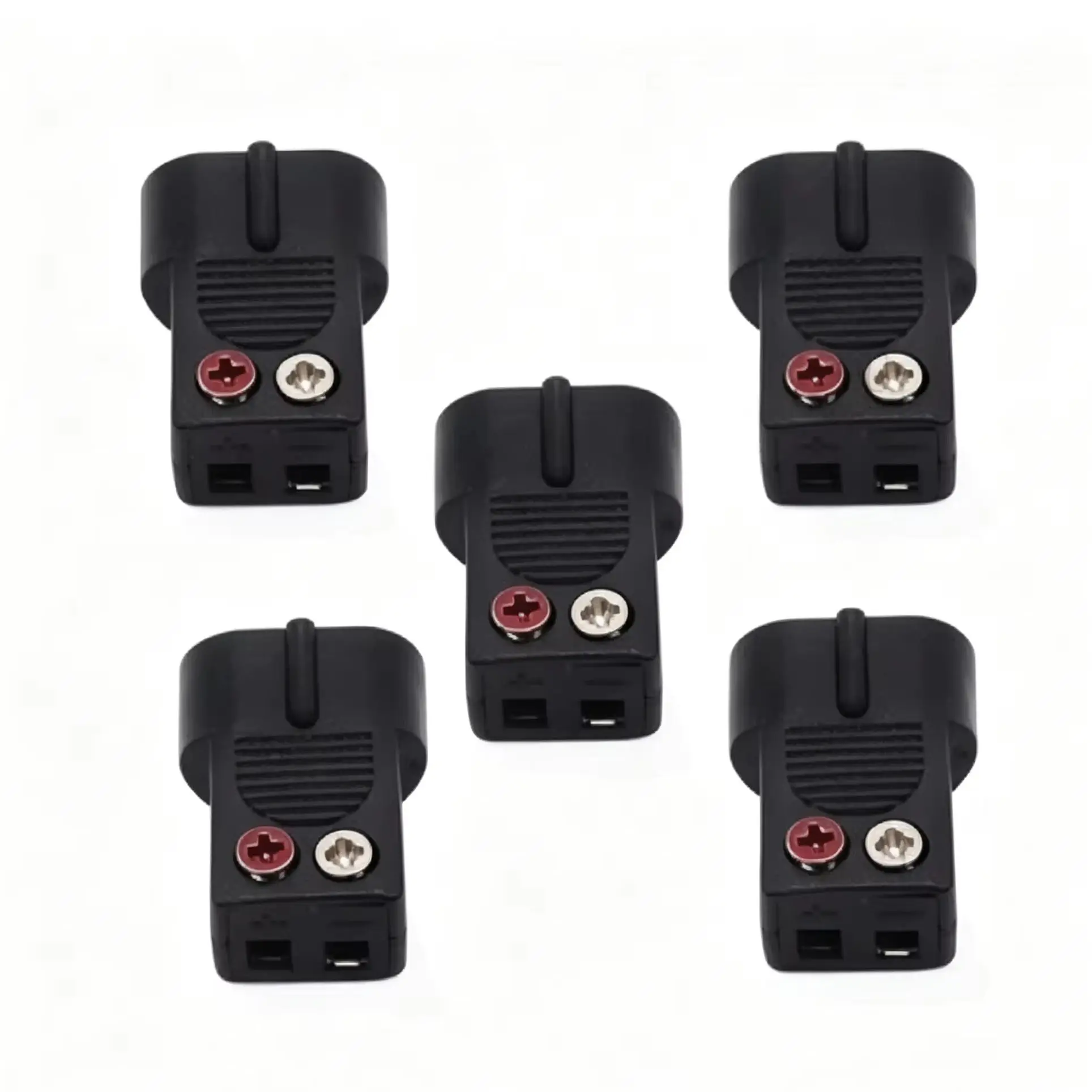 DDD FOR 5 Pieces Bose-AC-2 Bare Speaker Wire Adapter/Connector Jewel Cube Black