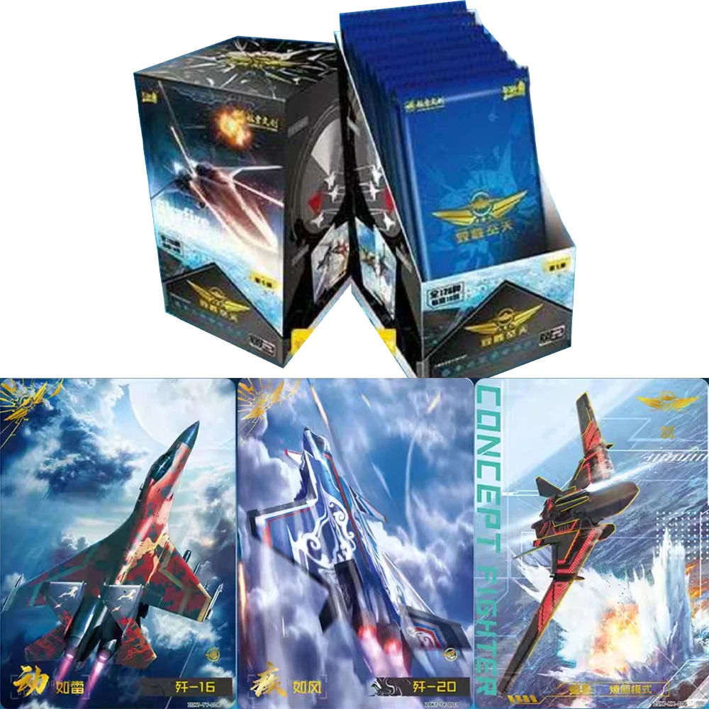 

KAYOU китайский истребитель, серия Winning Sky, Air Force J-20, карта с крыльями Eagle Strike, авиационная коллекционная карта, игрушки, подарки