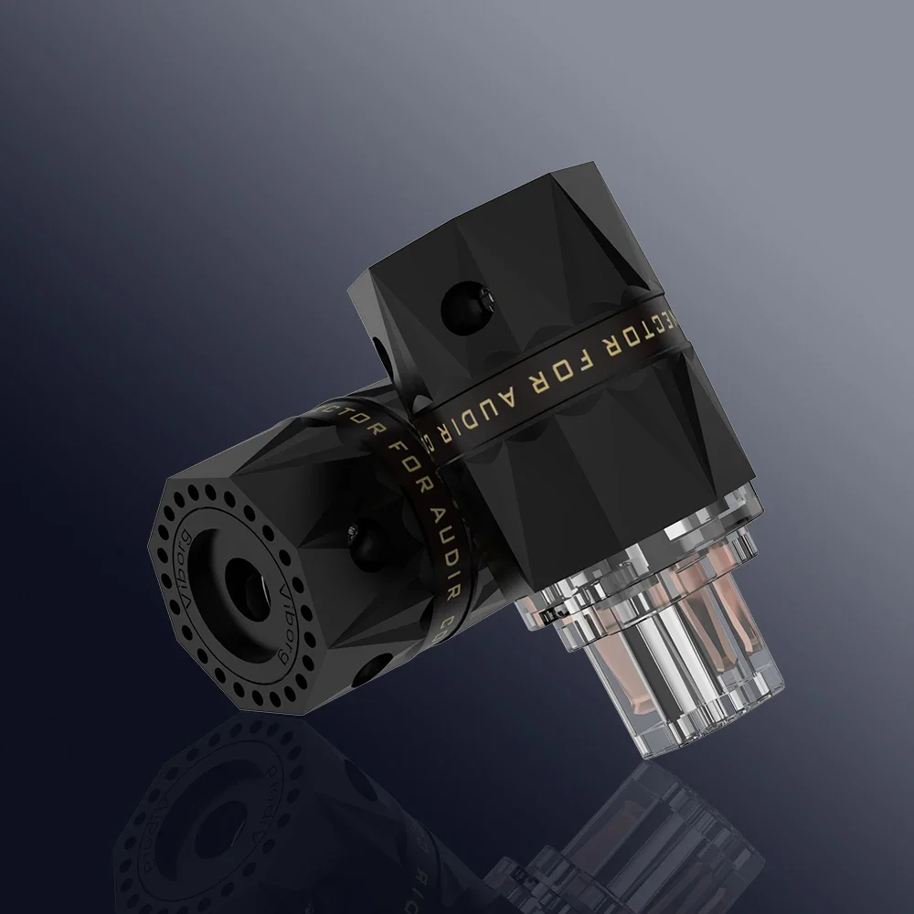 Viborg VM503 + VF503 Connettore di alimentazione CA USA in rame puro per cavo di alimentazione audio fai da te Connettore di alimentazione fai da te USA