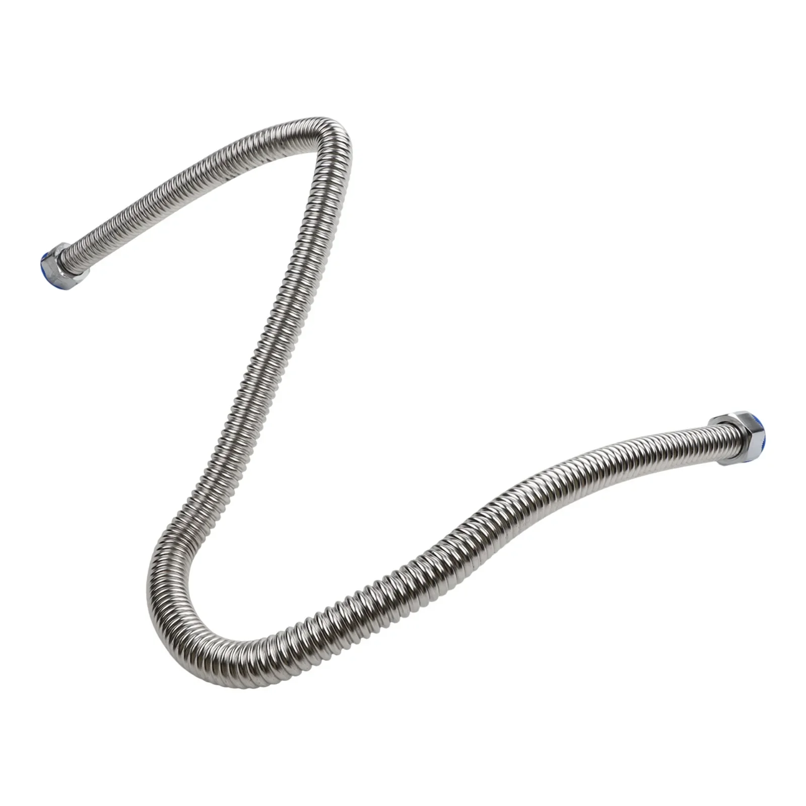 Leak Resistant Design Pair Of Flexible Stainless Steel Hoses At 34 Inches Long Perfectly Suited For Home Heating Systems