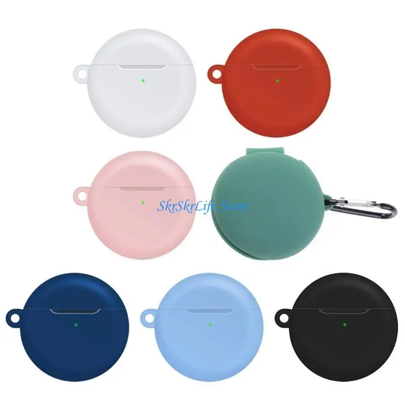 

E65E Silicone Protective Cover for FreeBuds 4 Earbuds, Liquid Silicone Case
