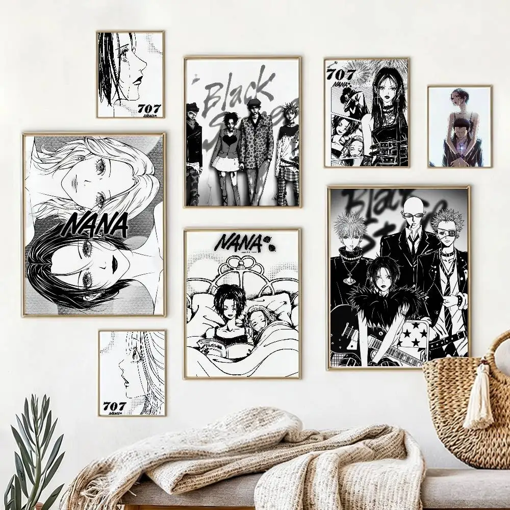 

Japanese Classic Anime N-NA N-NA Poster Waterproof Wall Art Sticker For Bar Living Room Vintage Decor High Quality Print Gift