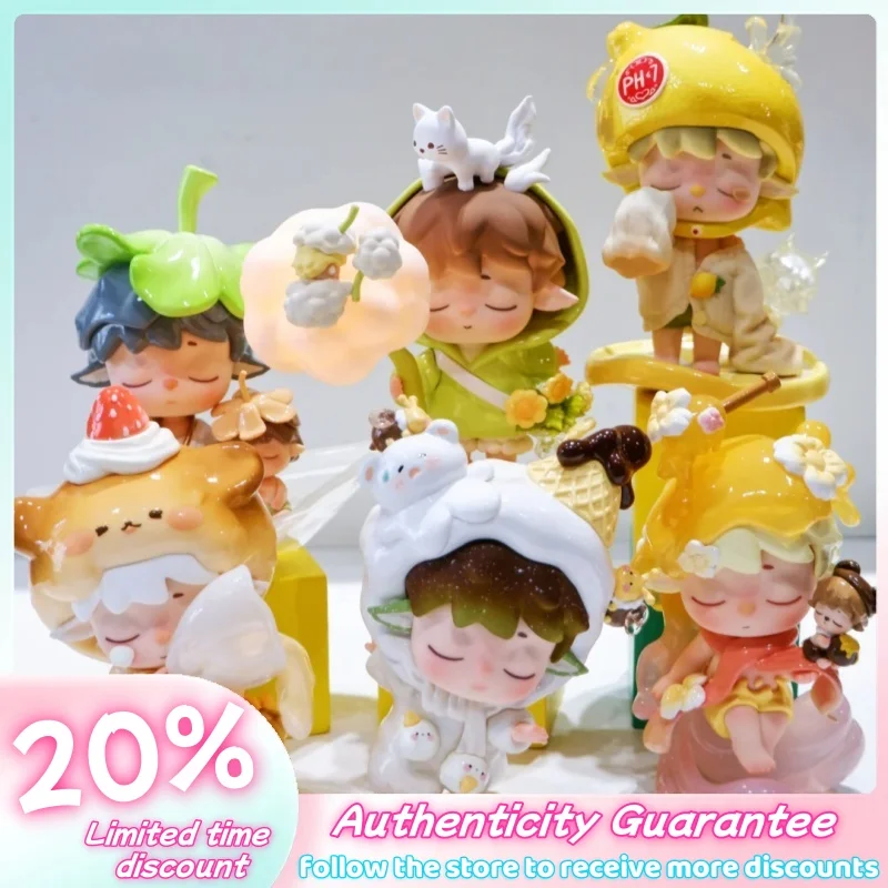 

Authentic Mimi Little Word Series Anime Peripheral Figure Trendy Desktop Ornaments Cartoon Doll Keychains Children Birthday Gift