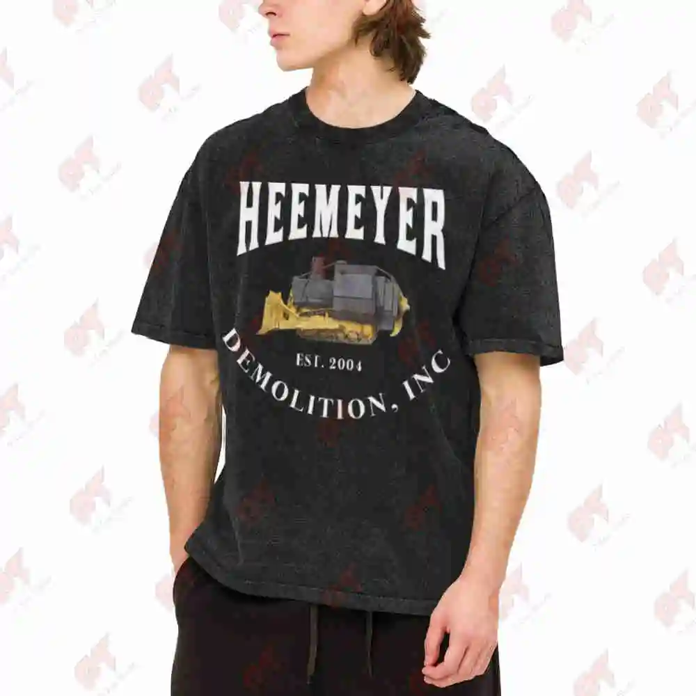 Bulldozer Heemeyer Killdozer 2004 Vintage Washed Tee Pure Cotton T-Shirt