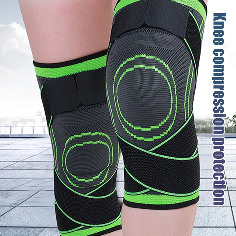 Sports Pressure Knee Pads, Running, Mountaineering, Cycling, Knitting Knee Pads, Sports Straps, Knee Pads