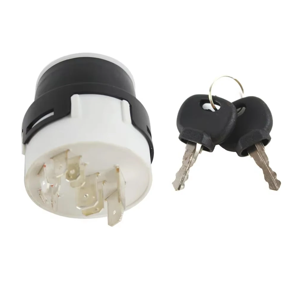 10 Pins Lgnition Preheat Start Switch 701/80184 701/45500 For JCB JCB200 JCB220 With 2 Keys Car Tractor Trailer Excavator Parts