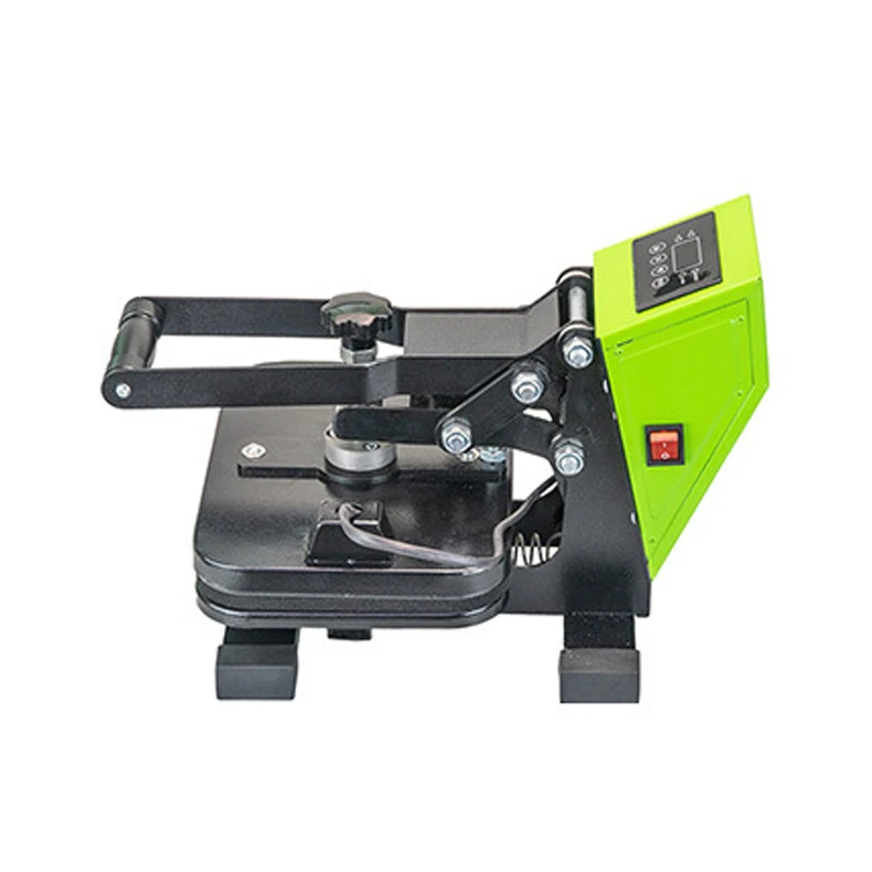 

220 В термопресс для футболок 21x28 см AP2213 Маленькая высокотемпературная машина для горячего тиснения, применима для прессования ткани одежды