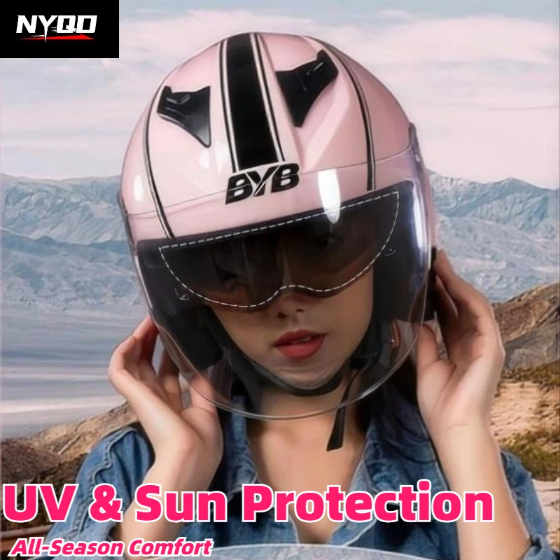 casque-de-moto-d'ete-avec-lentilles-touristes-pour-la-protection-solaire-respirant-confortable-doublure-perfectionne-lavable-vehicule-electrique