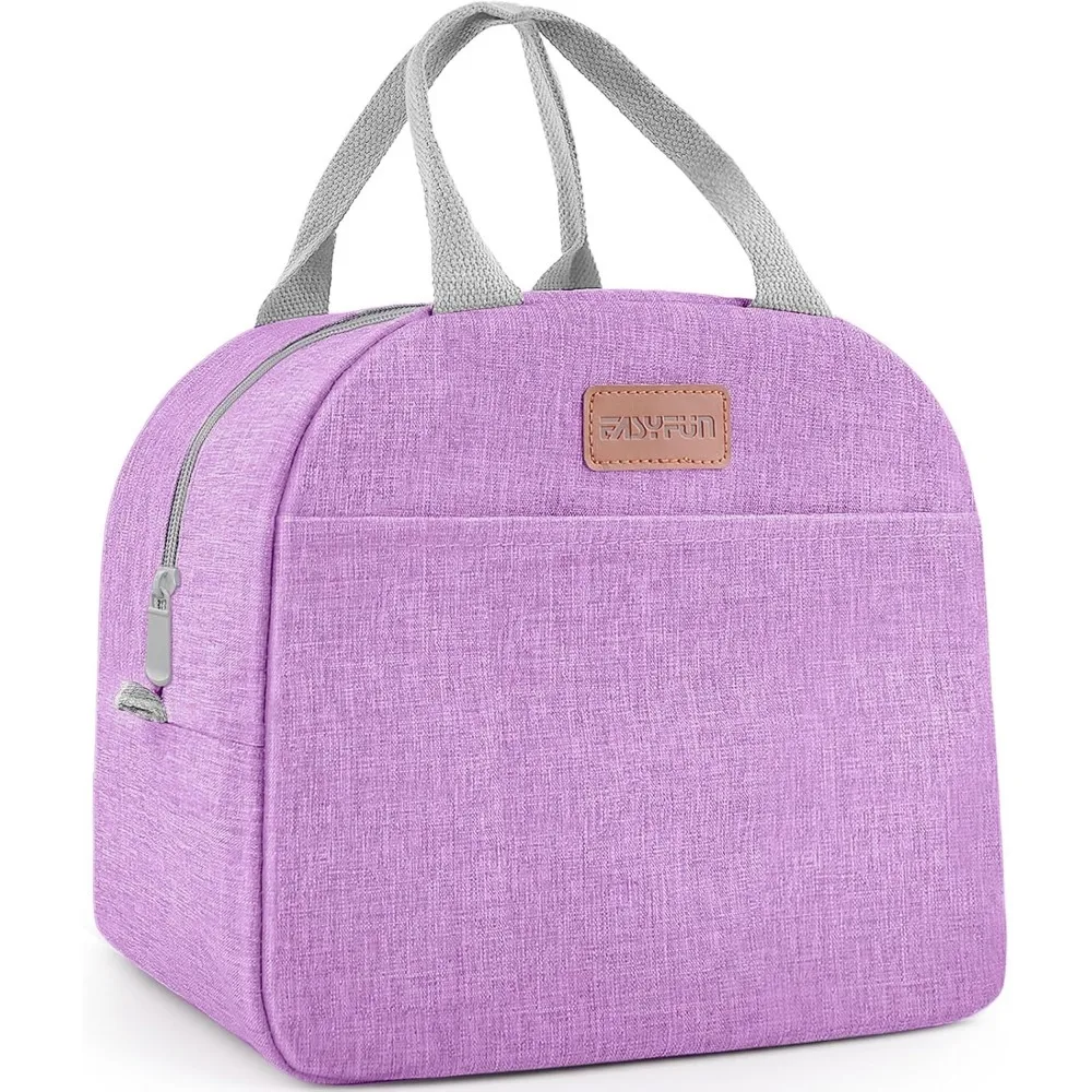 

Lunch Bag for Women & Men Adult Insulated Lunch Box, Small Leakproof Cooler Food Lunch Containers Reusable High Capacity Lunch T