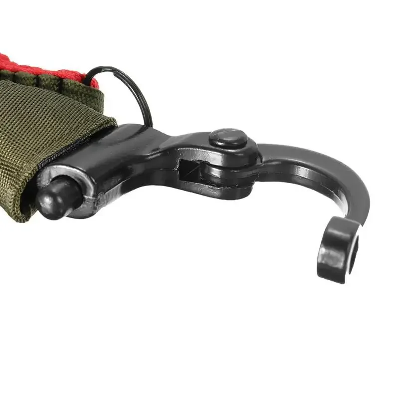 Imbracatura tattica per fucile di sicurezza a sgancio rapido, cordino, corda, corda da arrampicata, imbracatura protettiva per softair per la caccia all'aperto